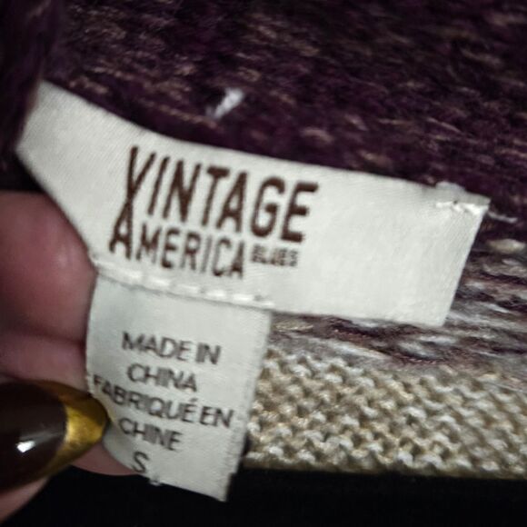 Women's Cardigan by Vintage America, Size Small, NWOT New Without Tags - Picture 4 of 6